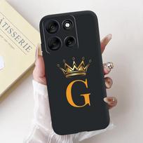For Motorola Moto G56 G86 5G Case for MotoG56 G 86 5G Soft Silicone Shockproof Phone Coque Letter Painted Protective Funda Cover Motorola G56 5G