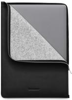 Woolnut Leather Folio protective case for 16-inch MacBook Pro, black (WN-MBP16-F-1536-BK)