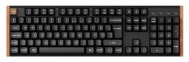 Keychron K10 HE SE 100% gaming keyboard, black/wood (K10H-F1-BO)