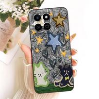 For Honor X7C X 7C Case ALT-LX2 Cute Cartoons Shockproof Soft Silicon Coque For  Honor 200 Smart  Phone Cases Funda Honor X7C
