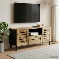 Saugojimo spintos Natūrali 105 x 33 x 46 cm Kietas mango medis