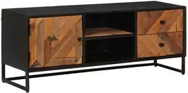 Televizoriaus spintelė su stalčių su saugykla 105 x 30 x 40 cm