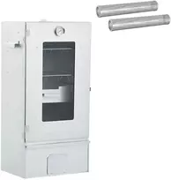 Šaltas rūkymo prietaisas su rūkymo vamzdžiu 44,5 x 29 x 83 cm