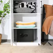 Koduva Seifas, juodas, 1.0 cu ft, skaitmeninė klaviatūra ir raktas