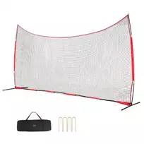Koduva VEVOR sporto užtvaros tinklas SSPDYBQ006, 6200 x 1400 x 3140 mm, PET, su nešiojamu krepšiu