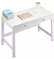 Koduva VEVOR vaikiškas rašomasis stalas su stalčiais, baltas, 100 x 48 x 75,1 cm
