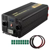 Koduva VEVOR galios keitiklis 6000W, DC 12V į AC 230V, modifikuota sinusinė banga, TM-6000W