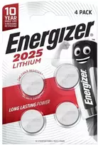 Ausinės Energizer specializuotos baterijos CR2025, 4 vnt.
