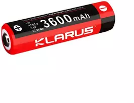 Įkraunama ličio baterija Klarus 18650 3.6V 3600 mAh