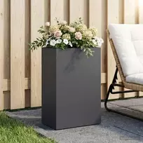 Sodo vazonas Antracito 50 x 40 x 75 cm Šaltai valcuotas plienas