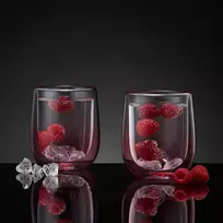 2 „Ombre“ termo stiklinių rinkinys, 350 ml, rožinės spalvos, „AMBITION“
