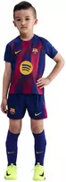 Nike FC Barcelona 2025/26 Stadium Home apranga mažyliams tamsiai mėlyna-balta HJ5619 456 (M)