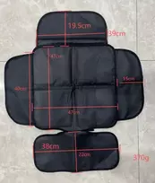 DA275C Apsauginis kilimėlis ISOFIX kėdutei