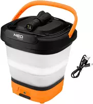 Neo Tools Myjka 12 V, 5 barų slėginė plovimo mašina, sulankstomas kibiras, USB-C