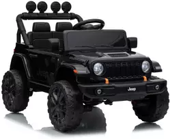 Lean Cars Elektromobilis Jeep Rubicon Juoda