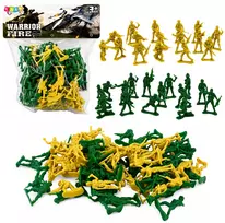Lean Toys Kareivių rinkinys 72 vnt.