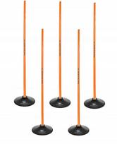 Yakimasport Yakima lazdų slalomo kliūčių ruožas 100 cm 100871 oranžinis