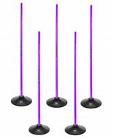 Yakimasport Yakima lazdų slalomo kliūčių ruožas, 100 cm, 100869, violetinės spalvos