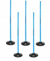Yakimasport Yakima slalomo kliūčių ruožo lazdelės, 100 cm, 100870, mėlynos