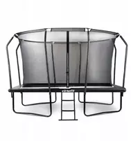 VIRTUFIT PREMIUM TRAMPLINAS SU APSAUGOS TVORINE 244 x 366 CM