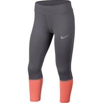 Nike Tamprės Paaugliams G NK Pwr Tght Crop Grey Orange 890208 036