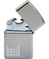 Elektrinis lankinis žiebtuvėlis BasicNature Arc USB Polished
