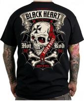 Marškinėliai BLACK HEART Crusty Demons - Juoda