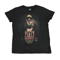 Peaky Blinders Shirt XL Black Tv Show Movie Promo Graphic Tee Cillian Murphy Y2K Unisex T-Shirt XXXXL