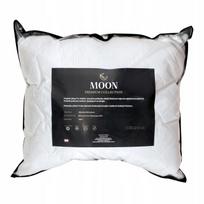Antialerginė pagalvė 70x80 didelė dygsniuota balta pūkuota MOON