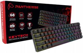 Mechaninė žaidimų klaviatūra Pantherise 68 KeyTech, RGB apšvietimas