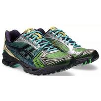P. Andrade Asics Gel-Kayano 14 Green Gold Aqua Purple 1203A639-300 Men's Size EU 37.5