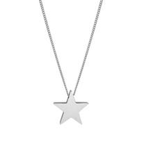 Fashion Chain Necklace Stylish Star Pendant Necklace Titanium Steel Material Star Neck Jewelry for Wedding Party Daily 1