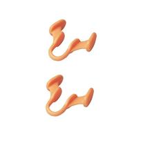 2pcs Prevent Snoring Good Sleep Silicone Elastic Nose Clip Anti-Snoring Supplies Mini Stop Snoring Device