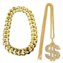 2 Pieces Lightweight Neck Chain Comfortable for Stage Performances and Festivals 50cm