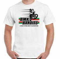BMX BANDITS T-SHIRT CLASSIC LOGO Film Movie Mens 100% retro gift white S- 3xl   Unisex T-Shirt S
