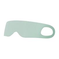 Thin Sleep Eye Mask Lightweight Breathable Blockout Eye Cover with Ear Loop Men Women Travel Night Sleeping Soft Light Blocking Blindfold žalia