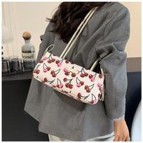 Large-capacity Commuter Shopping Bag, Single-shoulder Bag, Fashionable Tote Handbag, Double-shoulder Handbag without pendant kava
