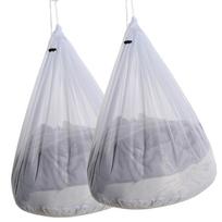 Multi Use Large White Laundry Bags 31.5x23.6 Inch 2 Pack Mesh Drawstring Bags for Home and Travel Clothing Care 60