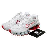 Nike Shox TL Low Platinum Tint/Gym Red W - FZ4344-001 EU 36 balta