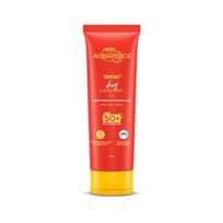 Aqualogica Detan+ Dewy Sunscreen Gel SPF 50+ PA++++ Lightweight No White Cast For All Skin Types 125 g Blue Light