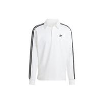 adidas Adicolor regbio polo marškinėliai balti vyriški gatvės drabužiai IZ2459 XL white