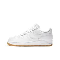 Nike Air Force 1 07 Balti su gumos spalvos šviesiai rudais elementais vyriški kedai DJ2739-100 EU 46