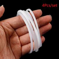 4Pcs/set Portable Magic Bullet Flat Cross Blade General Replacement Gaskets Rubber Seal Ring