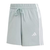 Adidas Essentials High-Waisted Three-Stripe Comfortable Soft Casual Shorts Women shorts KR2725 S white