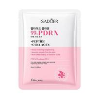 SADOER Salmon Pink Peptide Collagen Brightening Mask, Moisturizing and Hydrating Mask 1 white