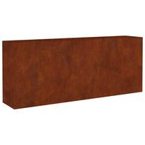 vidaXL Aukštas sodo lovelis, 200x40x80cm, Corten plienas