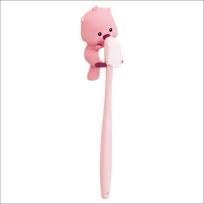 Zanmang Loopy Silicone Toothbrush Holder - Cute & Hygienic Bathroom Décor 1ea