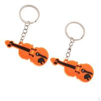 Piniginė Krepšys pakabukas Automobilis Kabantis dekoratyvinė kūrybinė dovana Violin orange