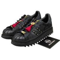 CLOT x adidas originals Superstar 'Kinų Naujieji metai' JR5114 Unisex Juoda EU 36.5 juoda