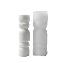 Pillar Candle Moldfor DIY Candle Soap Plasters Ornament Home Decoration